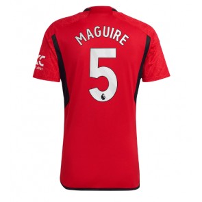 Manchester United Harry Maguire #5 Domaci Dres 2023-24 Kratak Rukavima